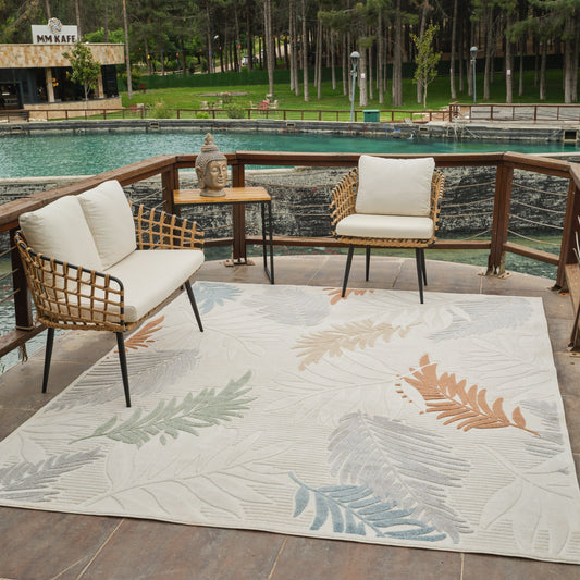 Colorful Outdoor Rugs for Garden