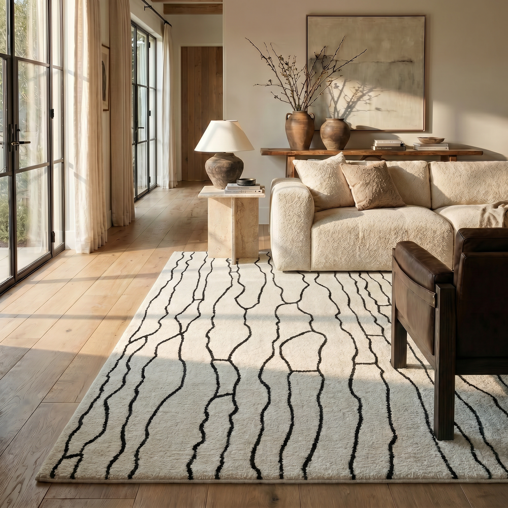 What Colour Rug Goes With a Black Leather Couch? Best Picks