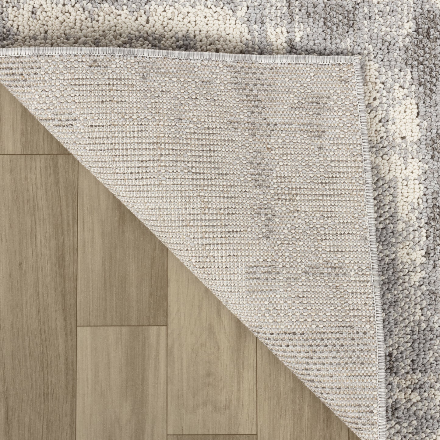 Avenir Abstract Contemporary Grey and Beige Indoor Rug