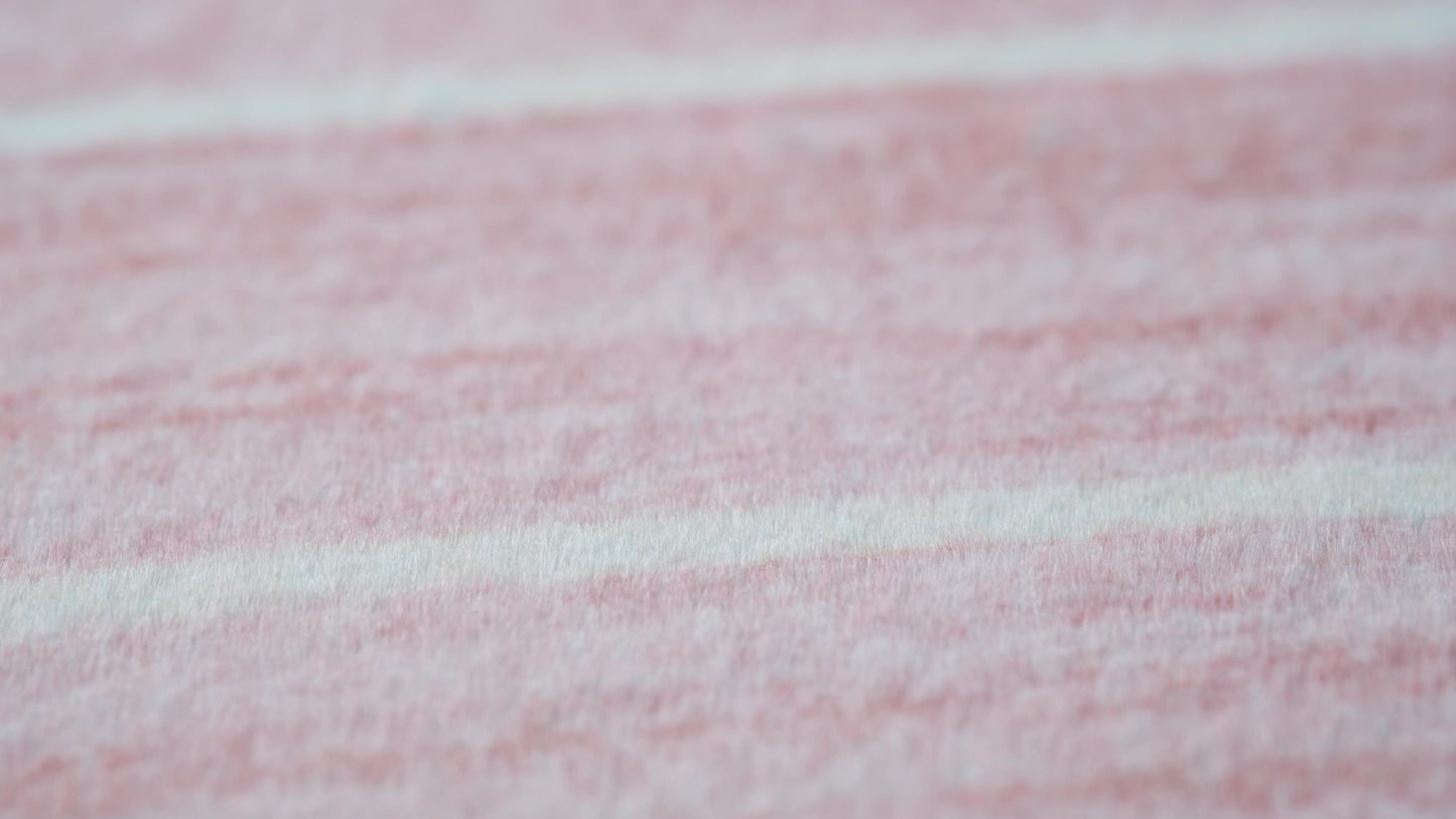 Luma Geometric Modern Pink and Cream Indoor Rug-12