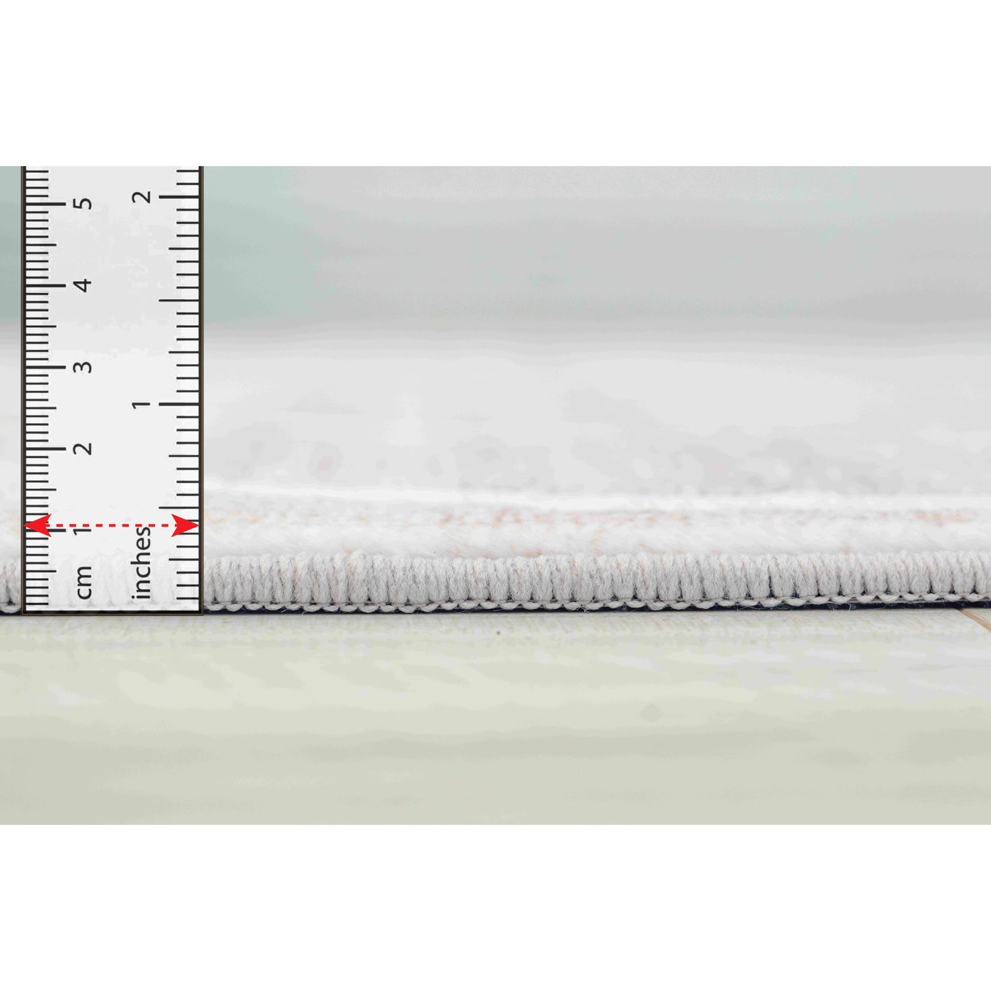 Evan Abstract Line Contemporary Beige and Cream Indoor Rug