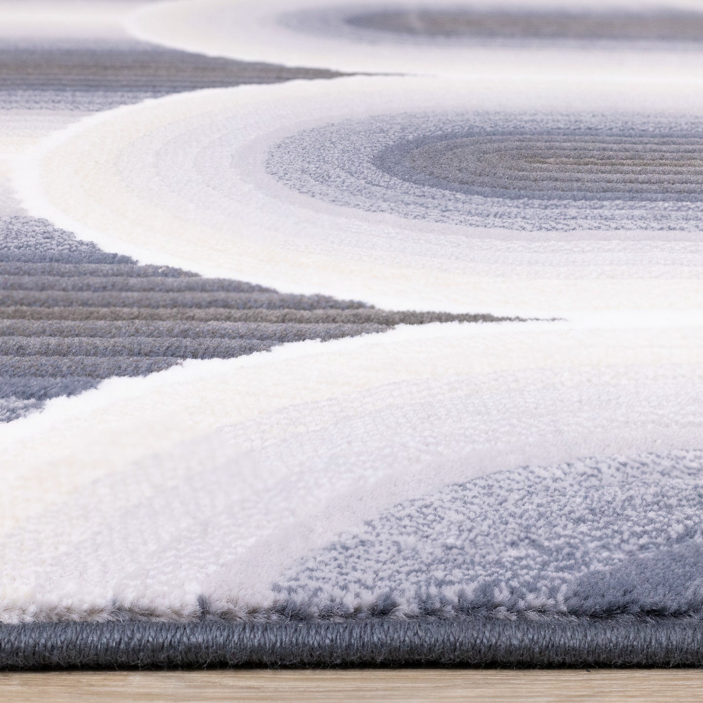 Deco Geometric Cream Area Rug