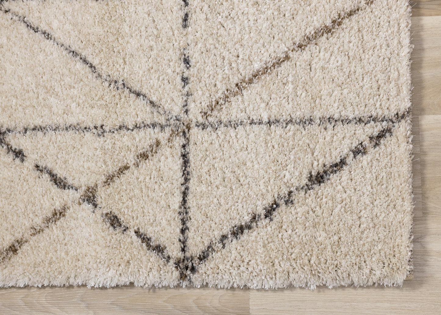 Contemporary Tribal Southwestern Cream Area Rug