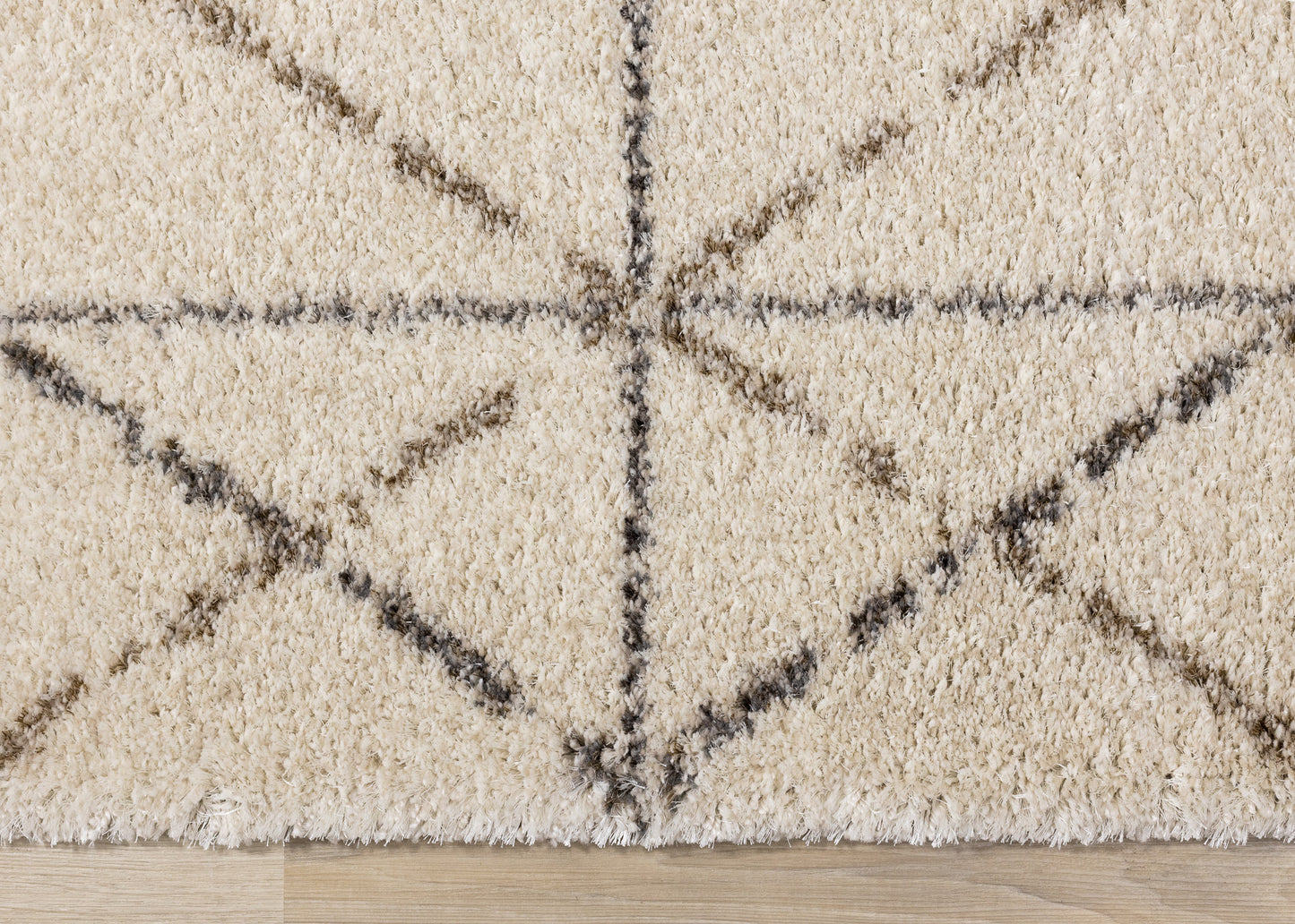 Contemporary Tribal Southwestern Cream Area Rug