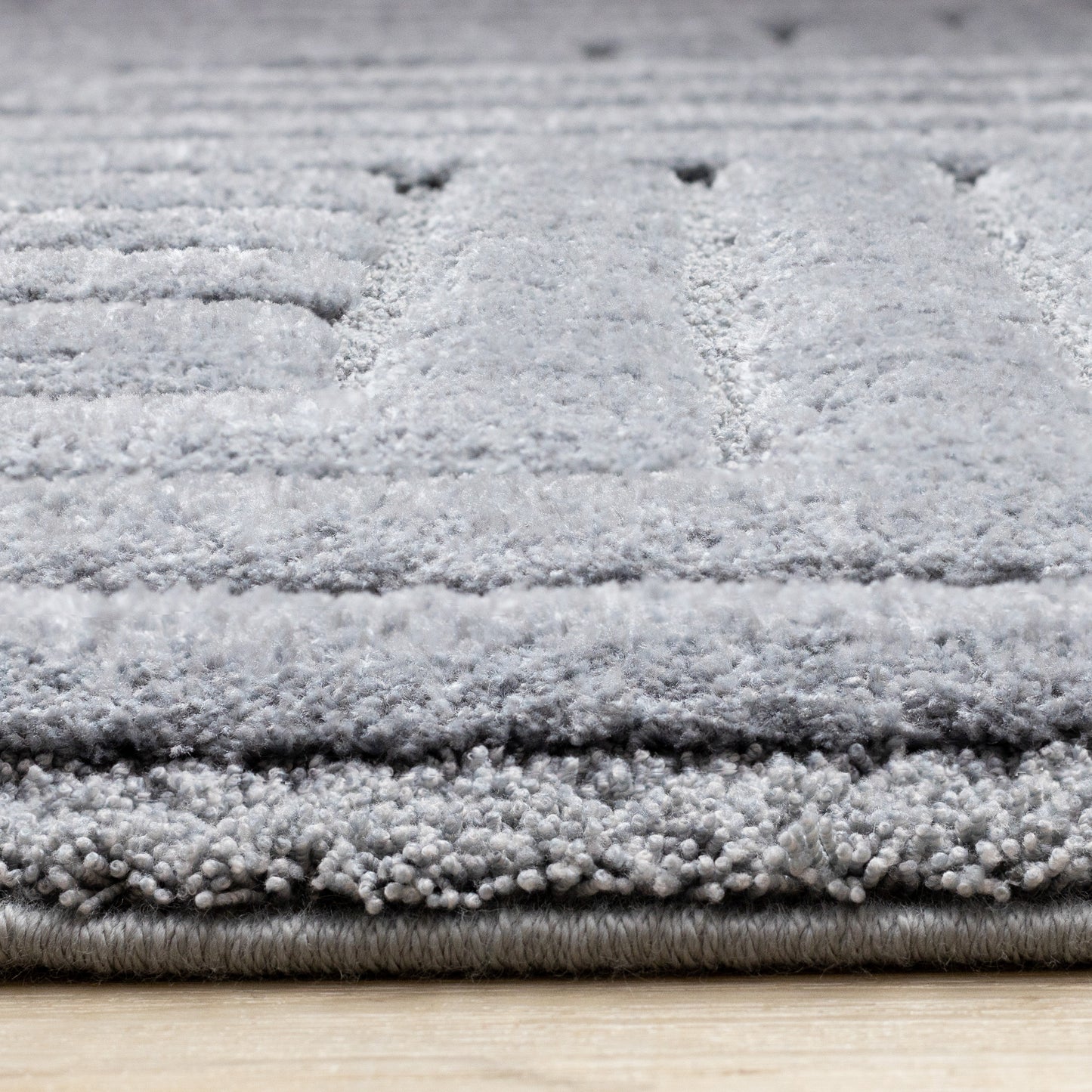 Modern Geometric Blue Area Rug-10