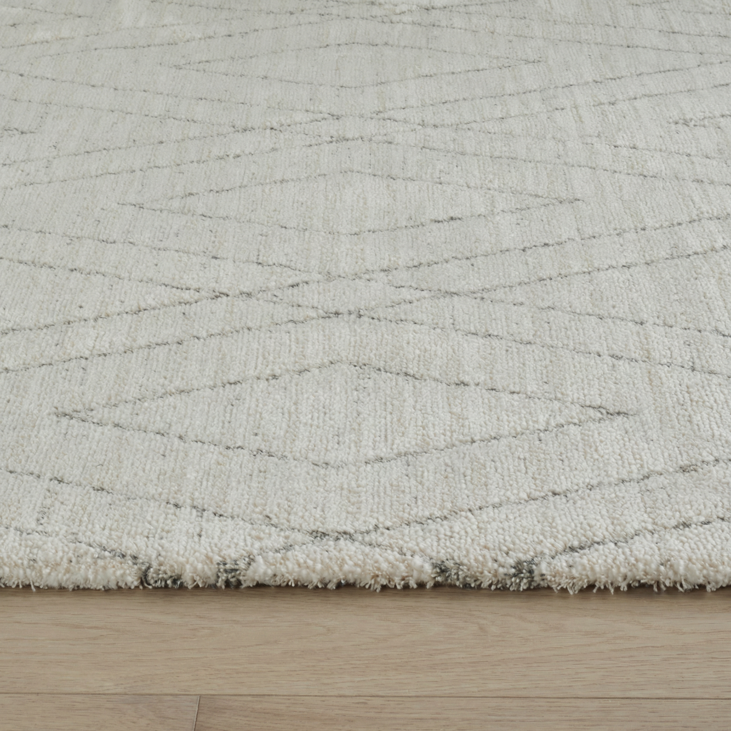 Alfombra Boho Beige Abstracta de Casa