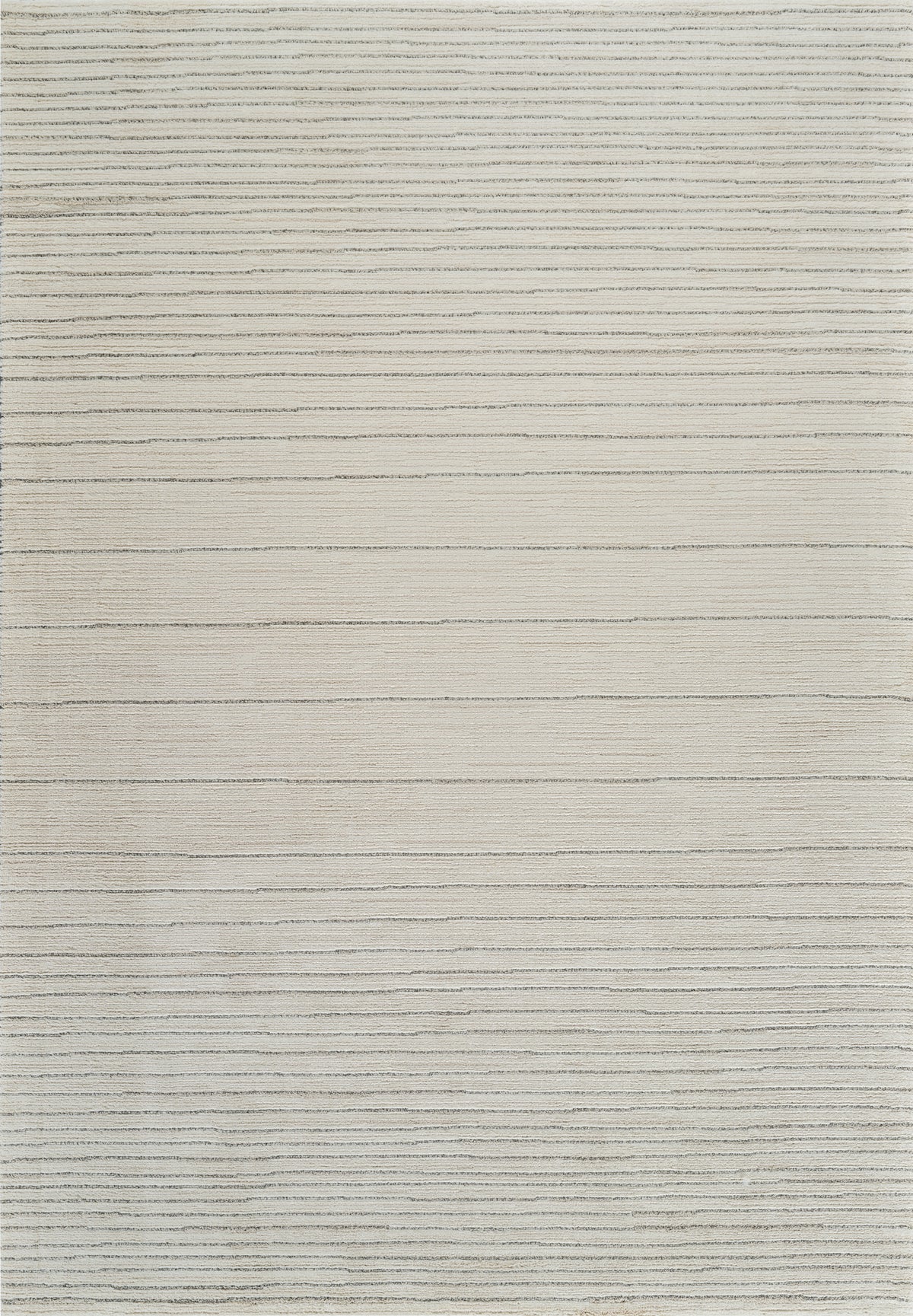 Sama Striped Modern Beige and Cream Indoor Rug