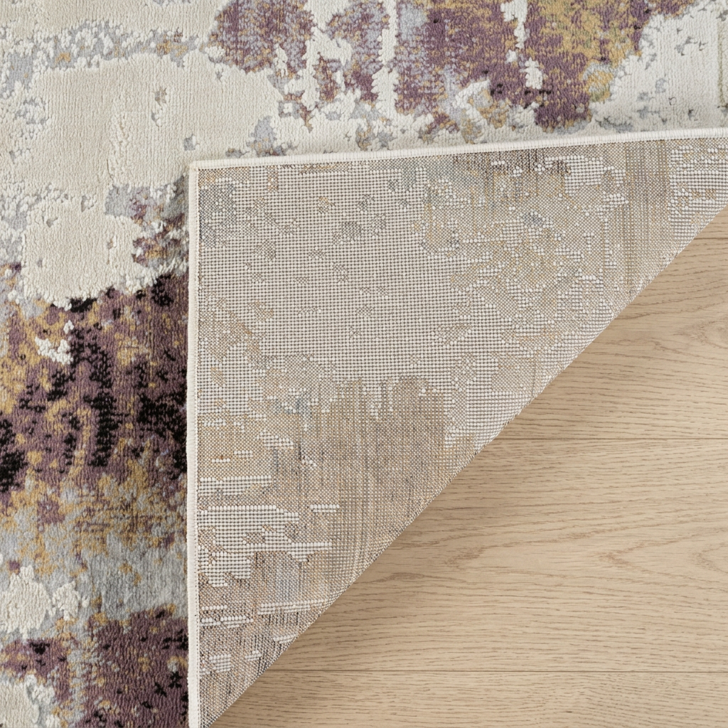 Sola Distressed Beige and Blue Indoor Rug