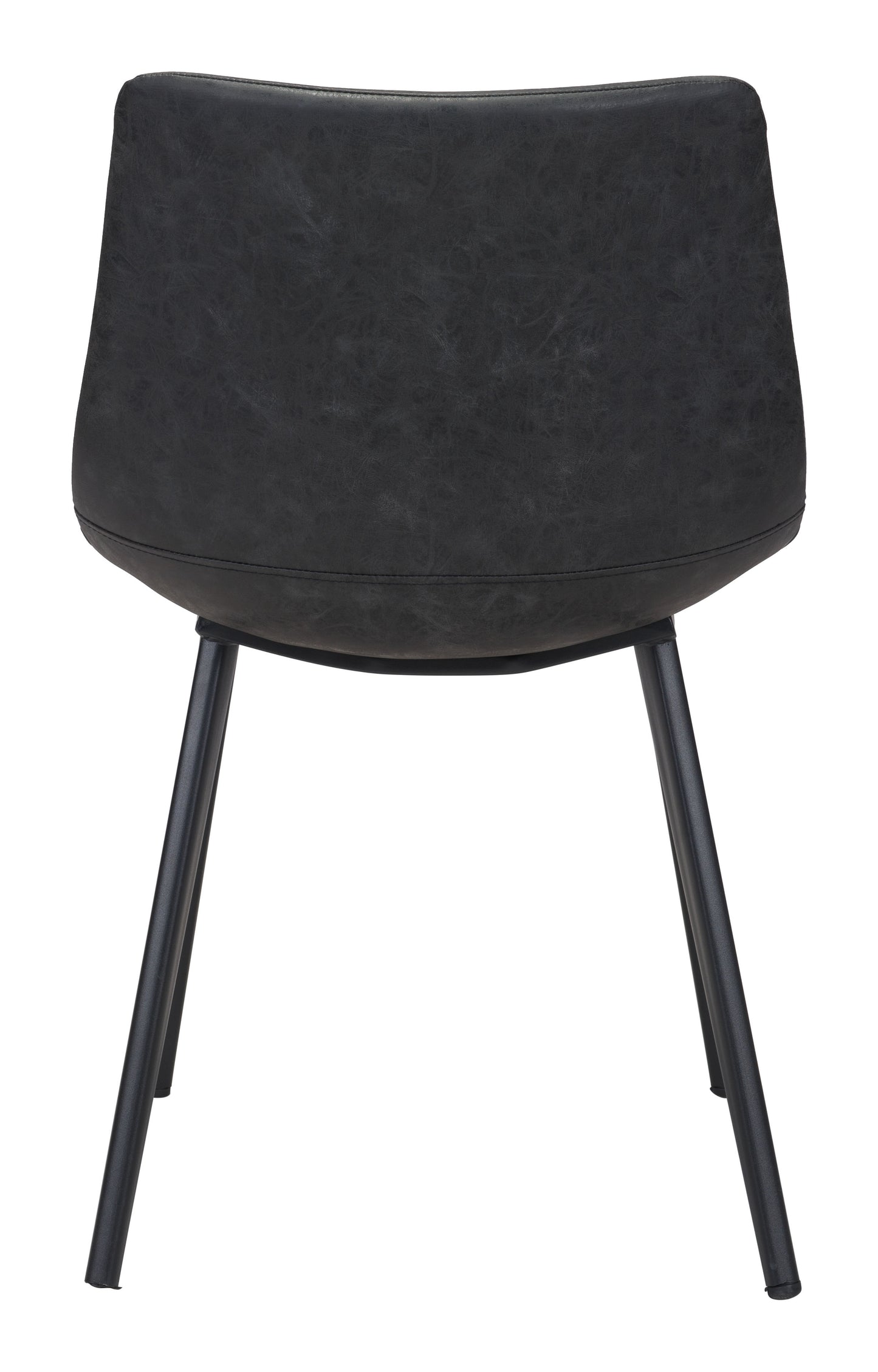 Chaise de salle à manger Daniel (lot de 2) noire vintage