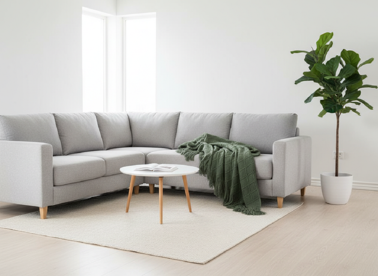 Decorative Throw Sage green