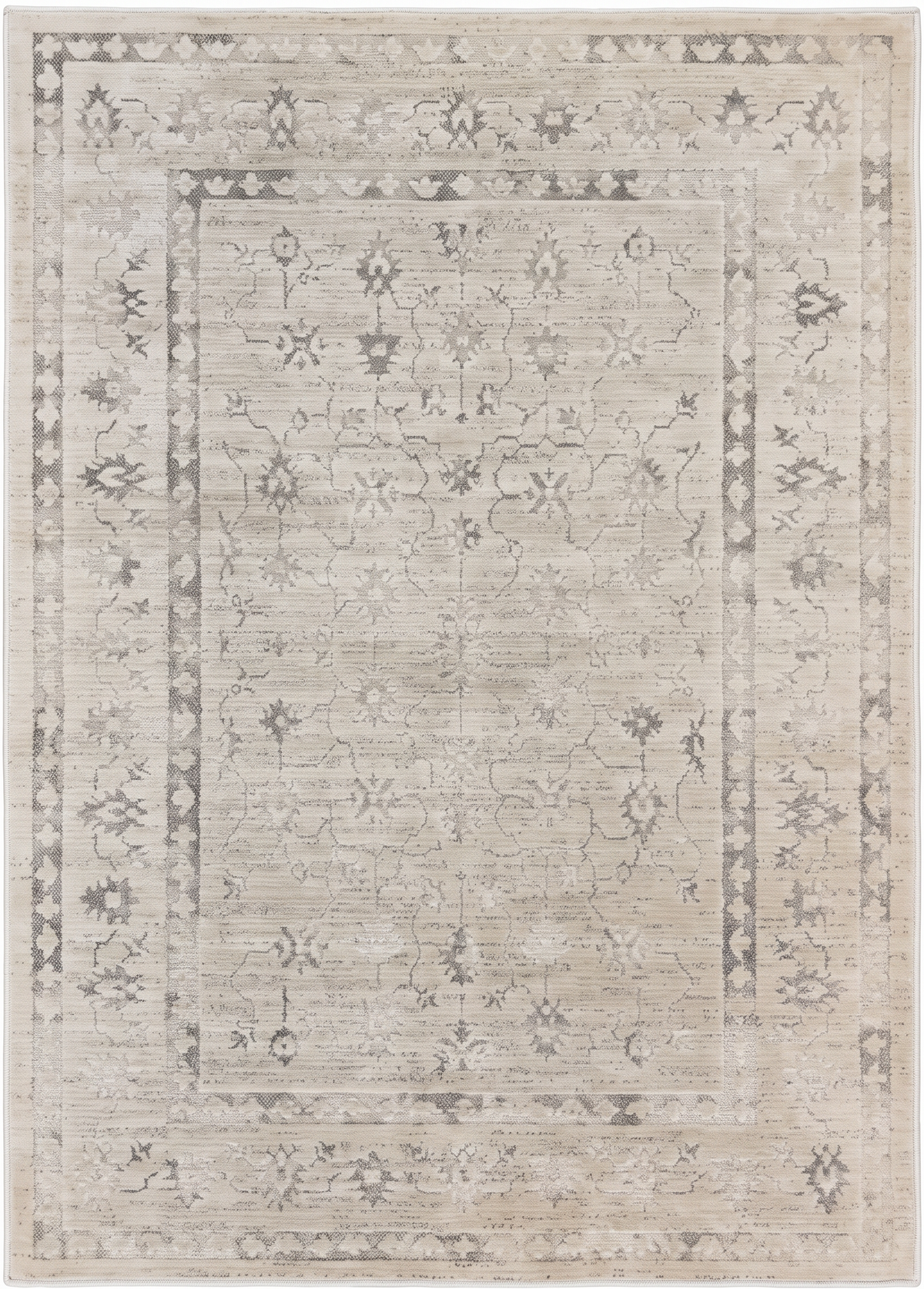 Eloria Oriental Modern Beige Indoor Rug