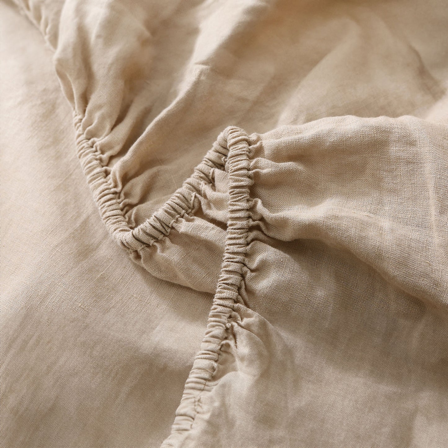 Rug Branch French Linen Khaki Sheet Set