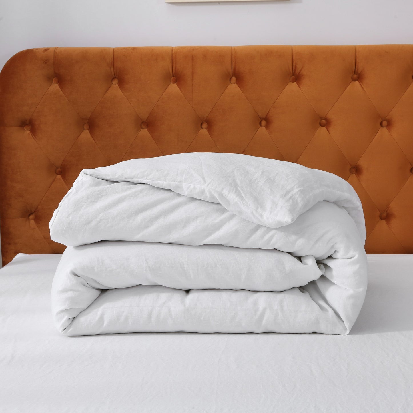 Rug Branch French Linen White Duvet Cover