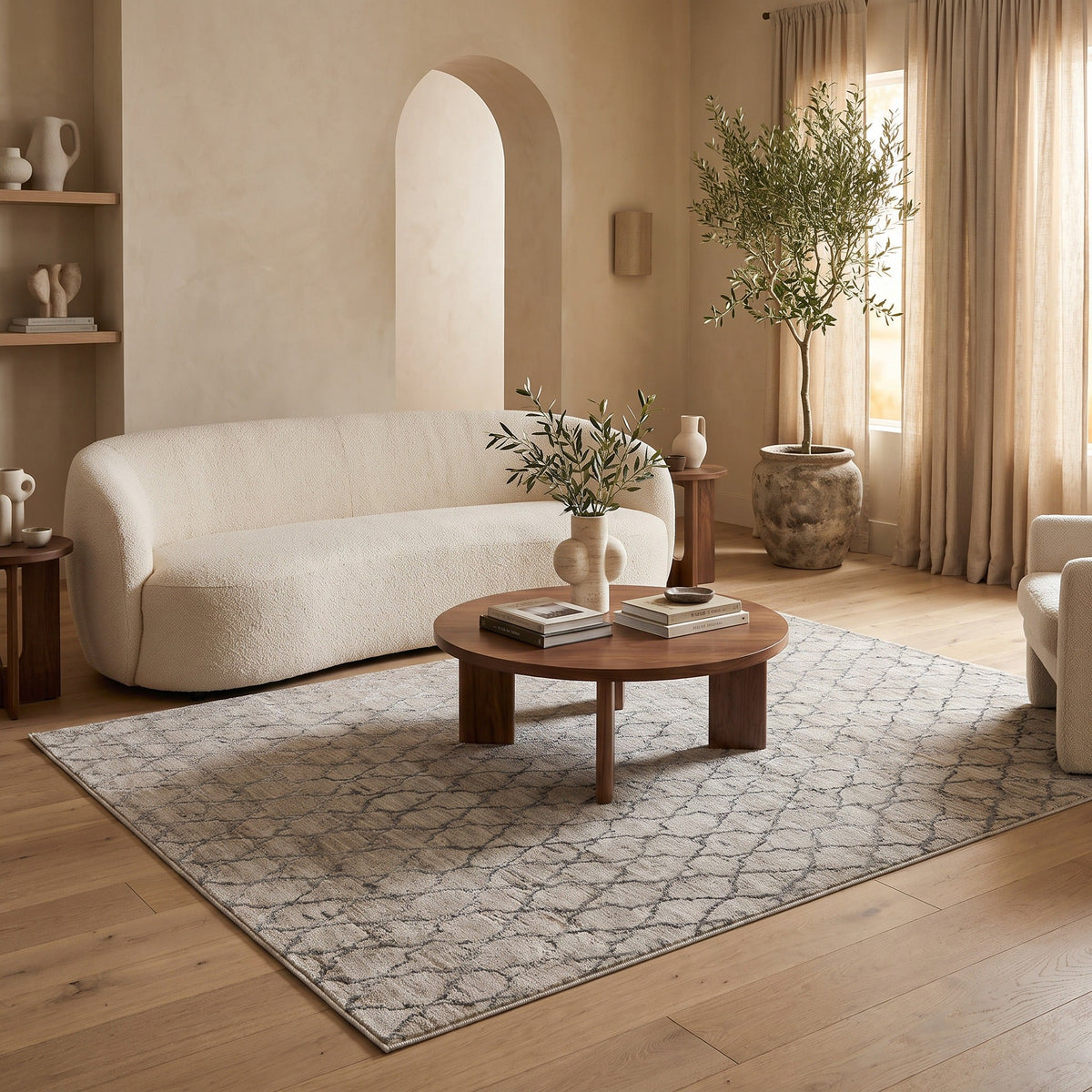 How to Choose a Rug in Front of a Fireplace: Safety, Size, and Style