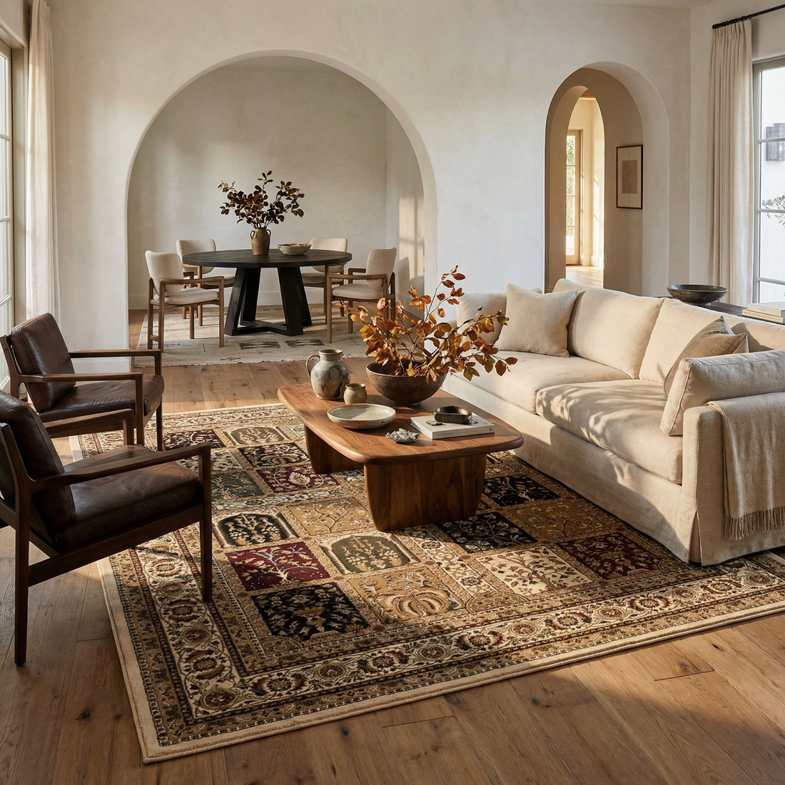 Best Area Rug for a Breakfast Nook: Size, Material & Style Guide
