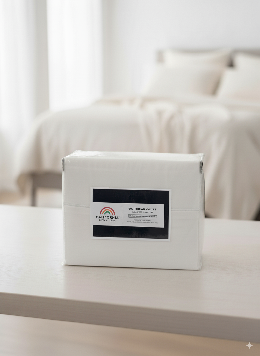 Rug Branch California Cotton Club Sheet Set - White