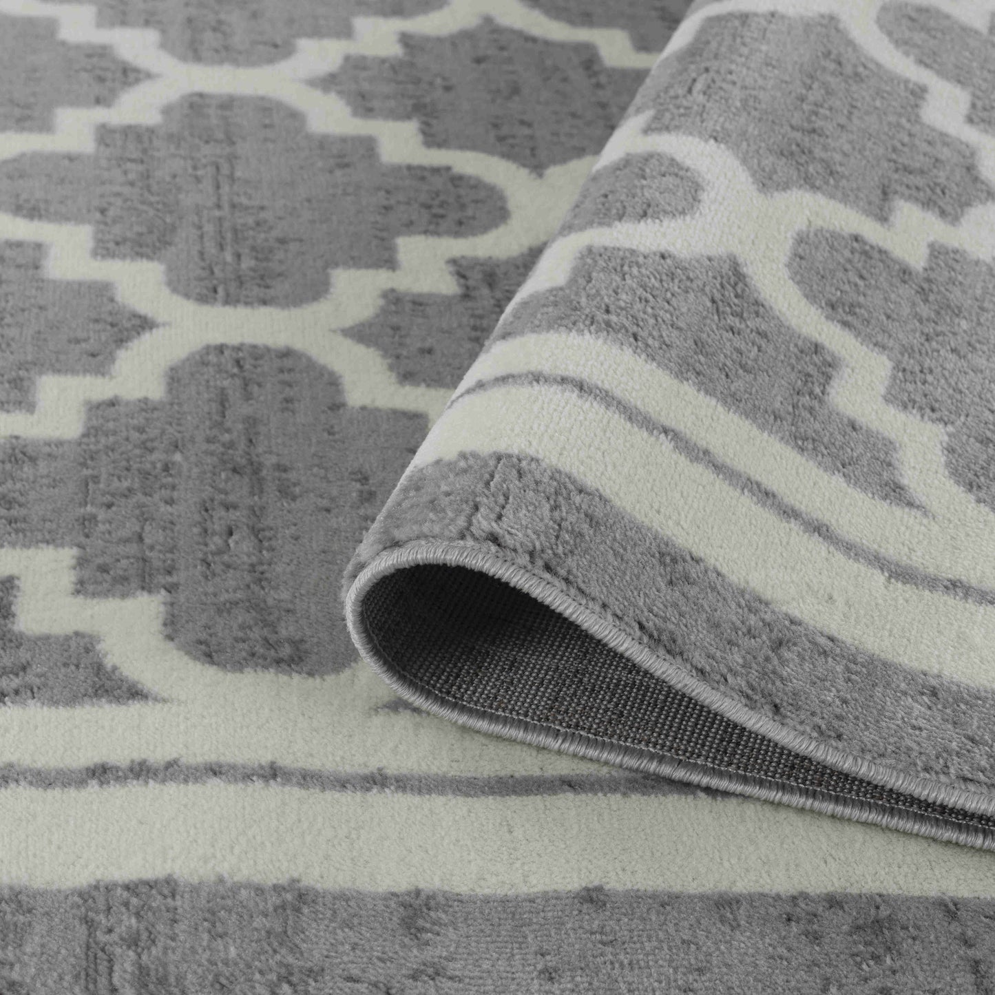 Sakarya Moroccan Modern Grey Rug