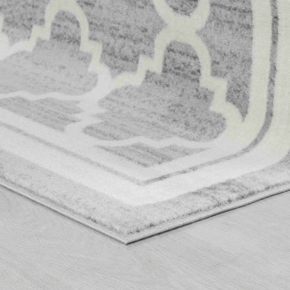 Sakarya Moroccan Modern Grey Rug