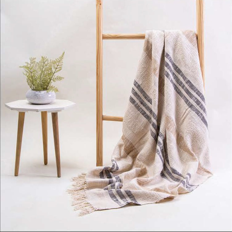 Decorative Throw Beige