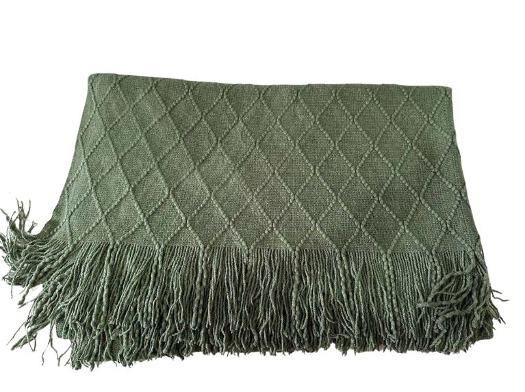 Decorative Throw Sage green