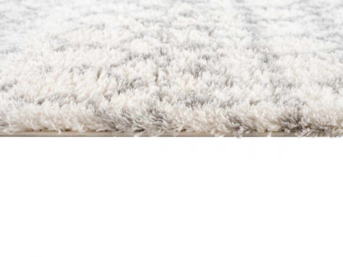 Retro Boho Shag Beige Rug