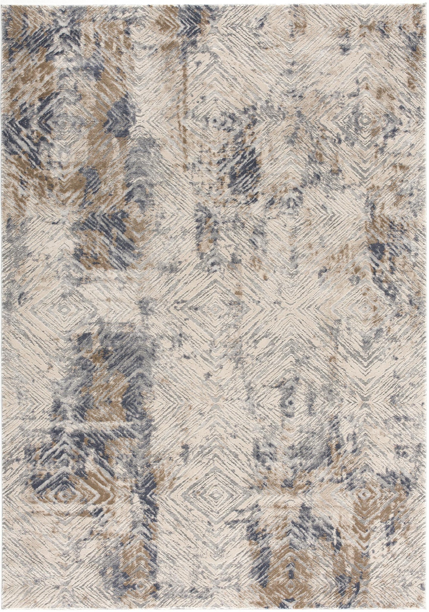 Marisol Abstract Transitional Navy Indoor Rug