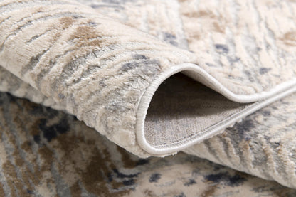 Marisol Abstract Transitional Navy Indoor Rug