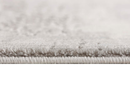 Cendro Abstract Contemporary Grey and Beige Indoor Rug