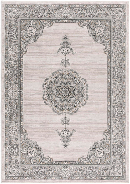 Silvia Transitional South-Western Grey Rug