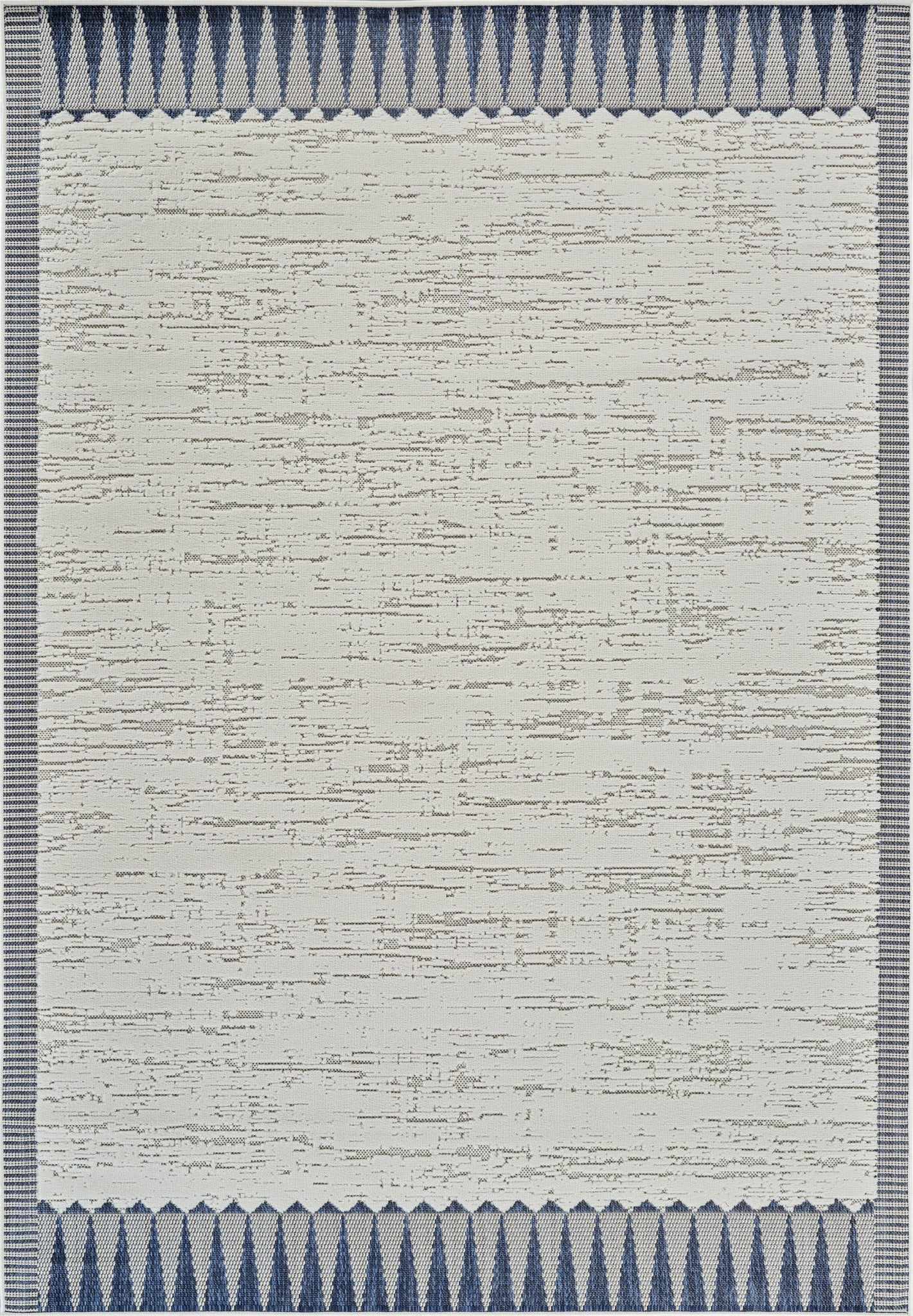 Alfombra abstracta moderna color crema Maise