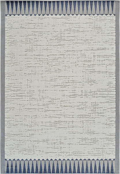 Alfombra abstracta moderna color crema Maise
