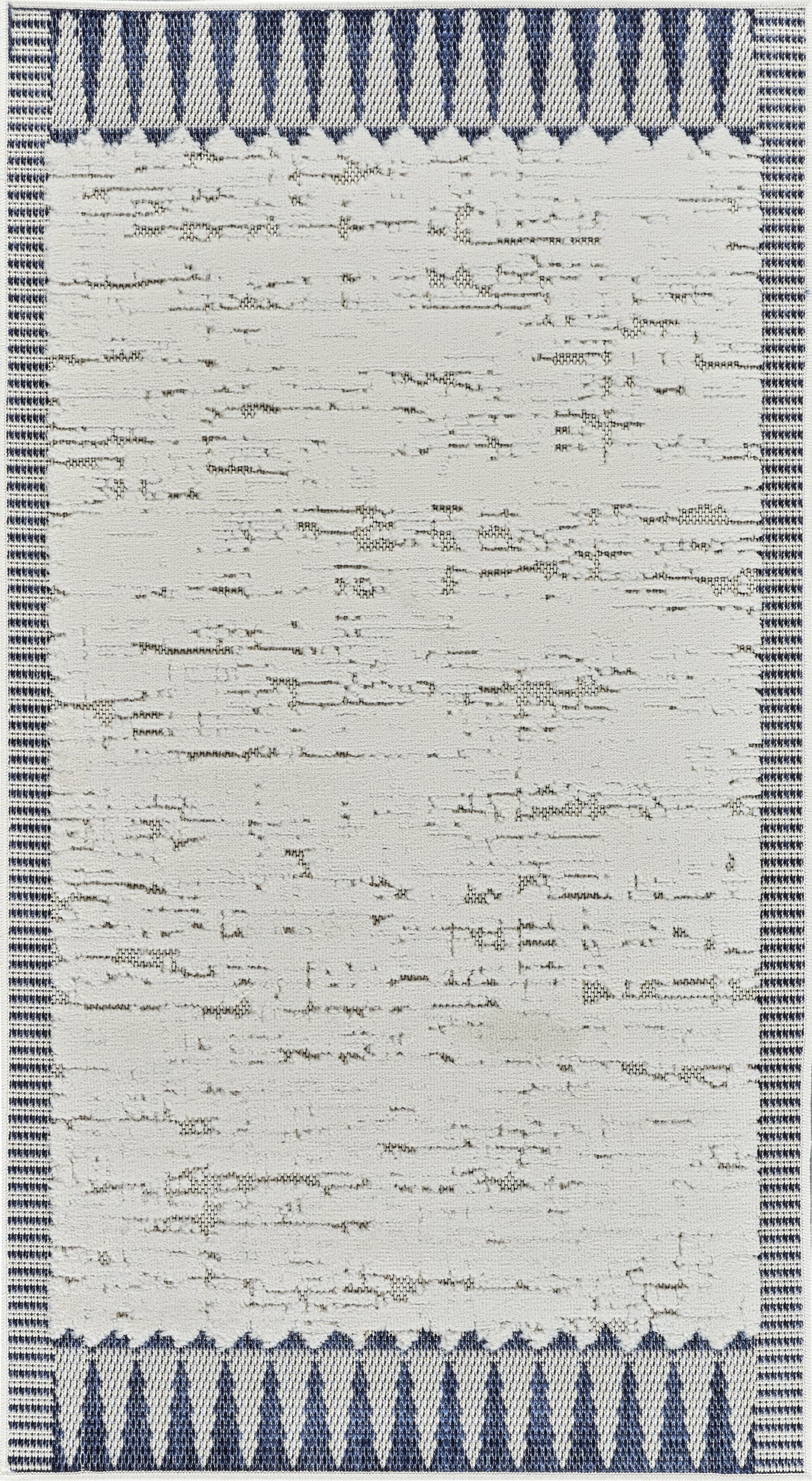 Alfombra abstracta moderna color crema Maise