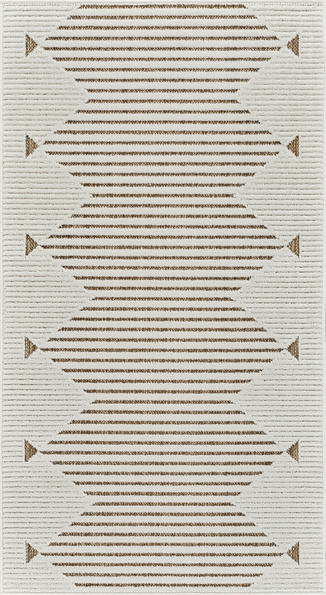 Maise Striped Modern Beige Rug