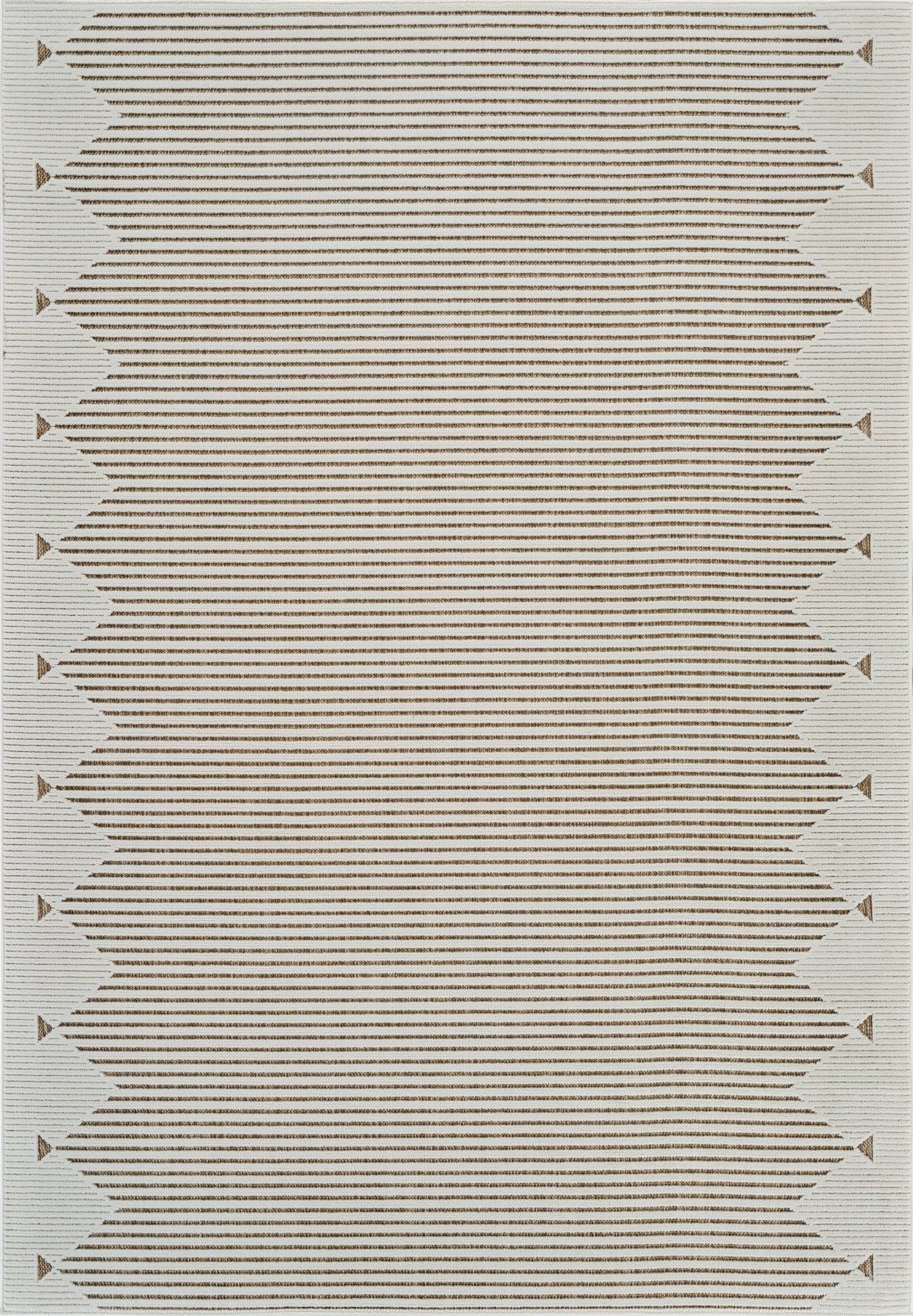 Maise Striped Modern Beige Rug