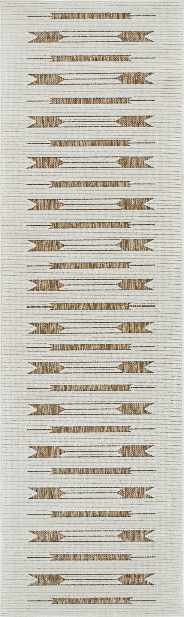 Alfombra beige moderna abstracta Maise