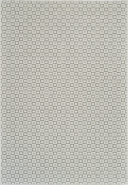 Alfombra abstracta moderna color crema Maise