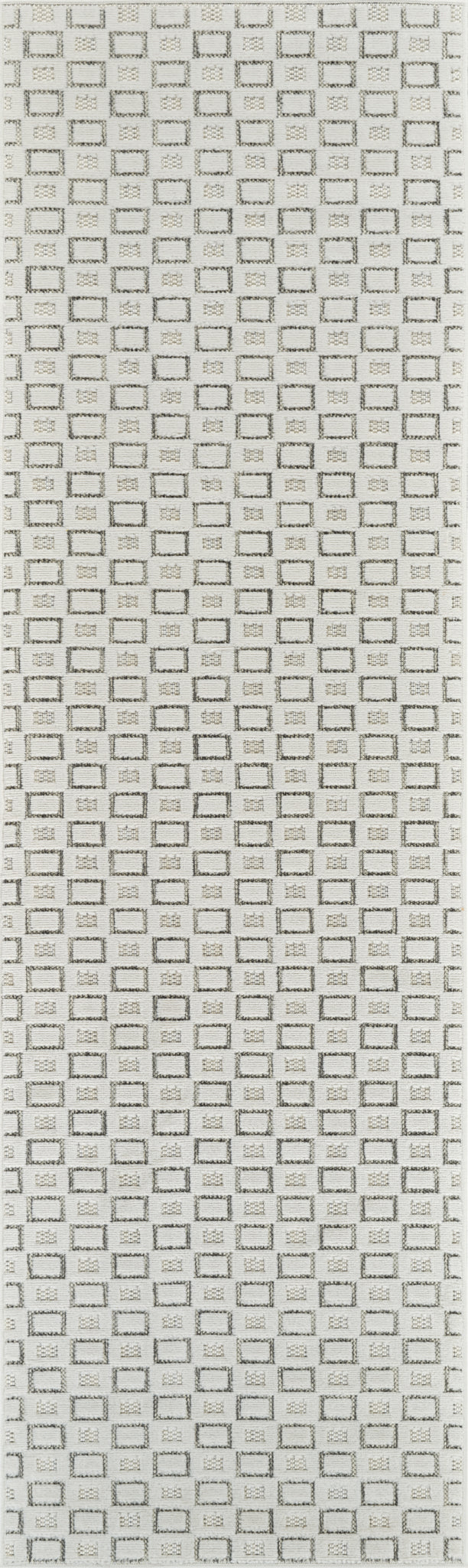 Alfombra abstracta moderna color crema Maise