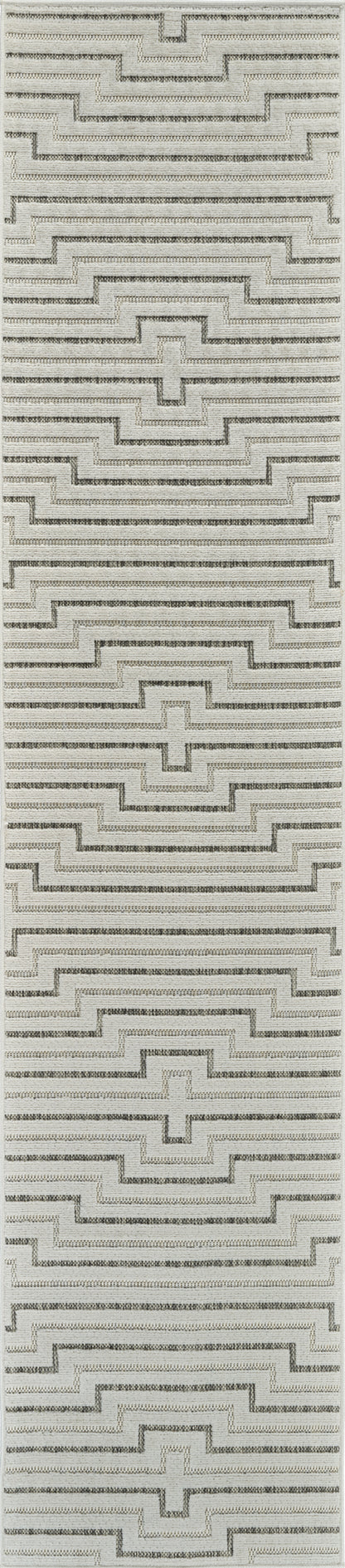 Alfombra abstracta moderna color crema Maise