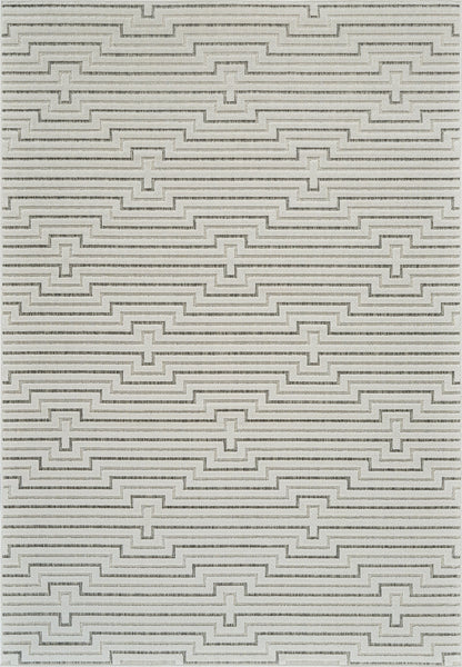 Maise Abstract Modern Cream Rug