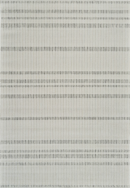 Alfombra abstracta moderna color crema Maise