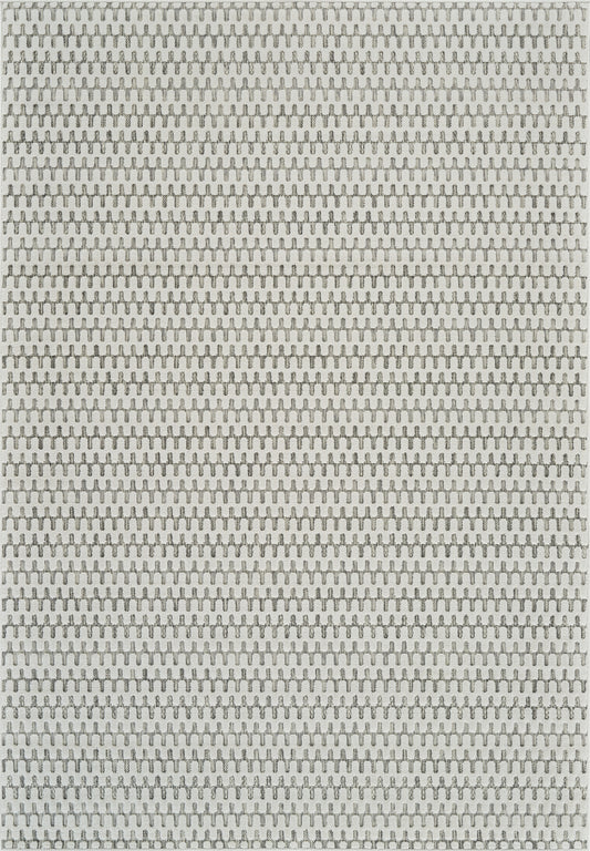 Tapis crème moderne abstrait Maise