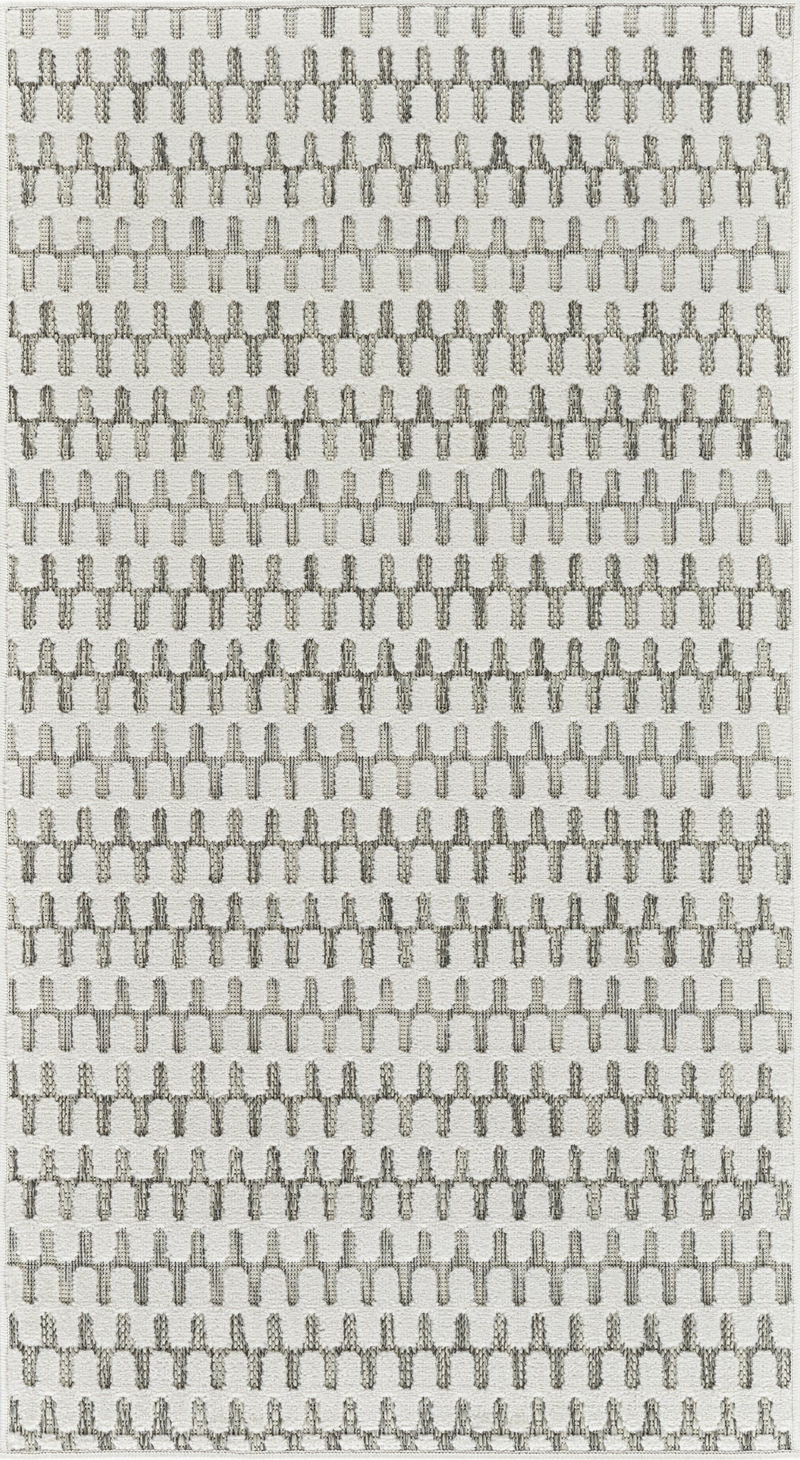 Alfombra abstracta moderna color crema Maise