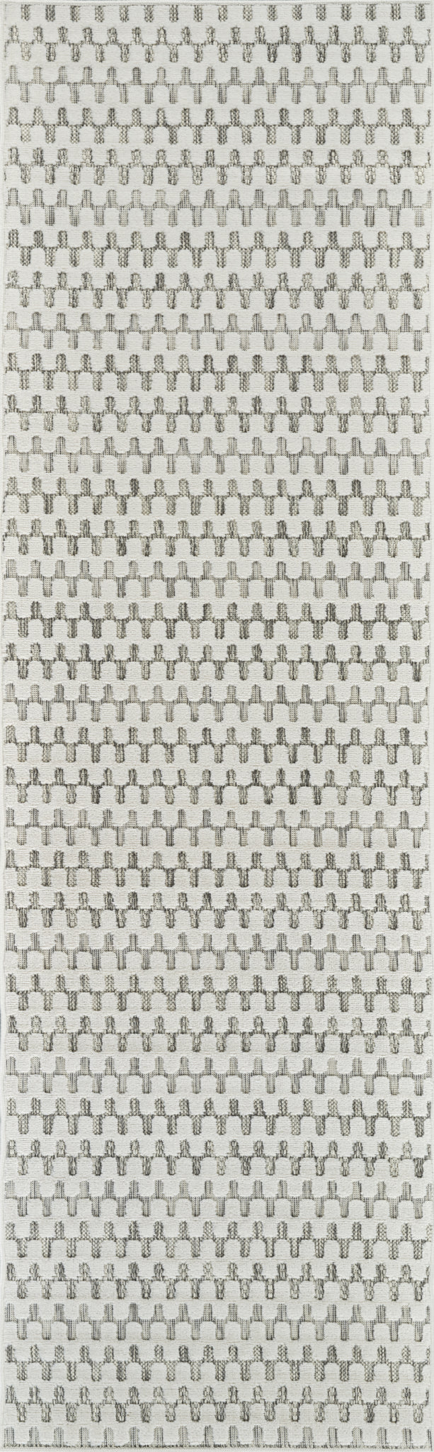 Alfombra abstracta moderna color crema Maise