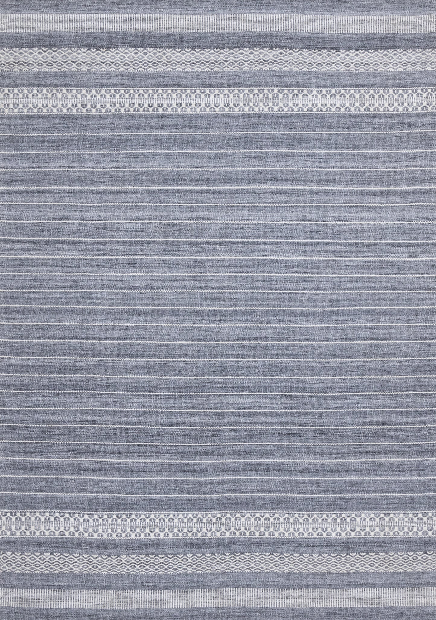 Contemporary Stripes Grey Area Rug