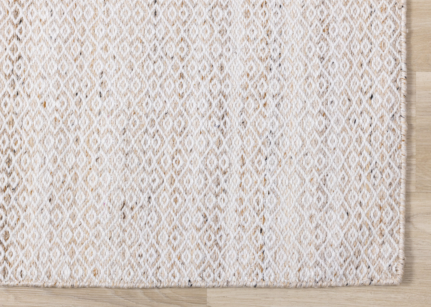 Contemporary Geometric Cream Area Rug