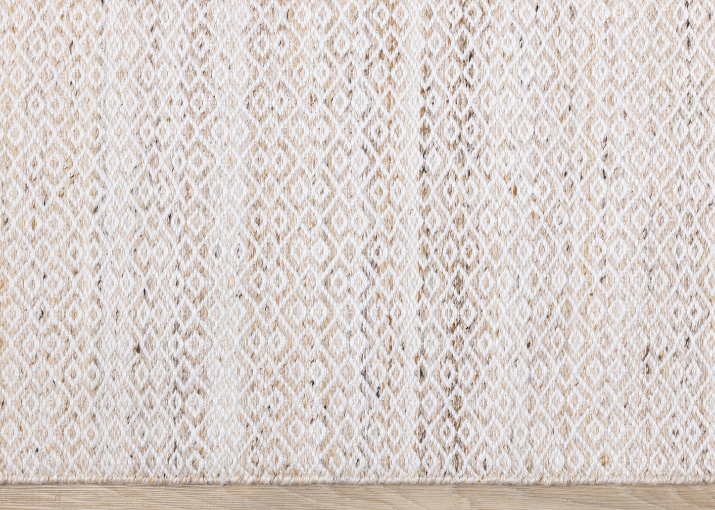 Contemporary Geometric Cream Area Rug