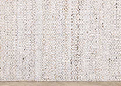 Contemporary Geometric Cream Area Rug