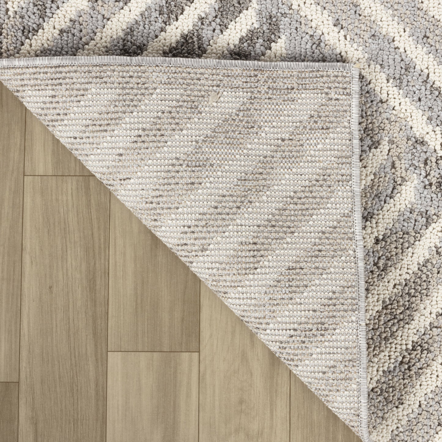 Arlo Geometric Contemporary Grey and Beige Indoor Rug