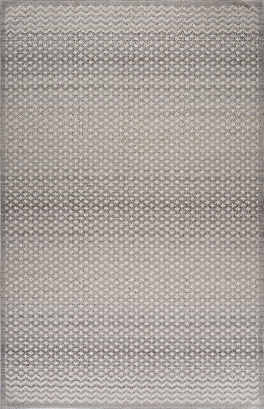 Jules Moroccan Geometric Grey Rug