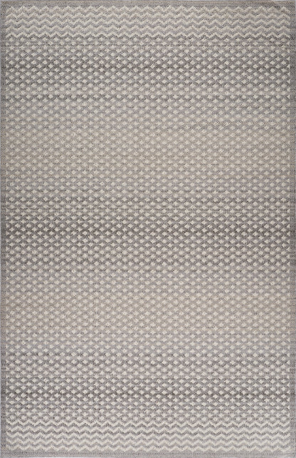 Samir Ombre Contemporary Grey and Beige Indoor Rug